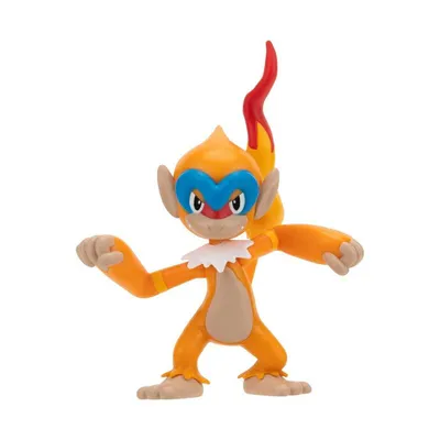 Produktbild von Jazwares Pokémon Battle Pack Mini Monferno Figur 5 Cm Orange  Orange One Size