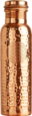 Produktbild von Berk Trinkflasche Kupfer 900ml W-888 Blume des Lebens Wasser