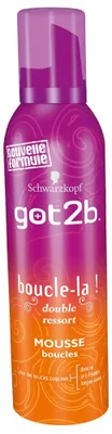 Produktbild von Espuma Moldeadora Schwarzkopf GOT2B 250 ml