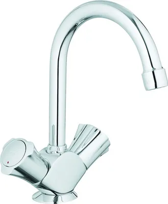 Produktbild von Grohe Costa Zweigriff-Waschtischbatterie chrom - 21375001
