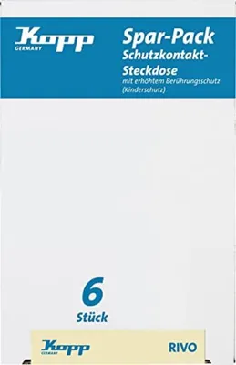 Immagine prodotto di Confezione professionale con 6 prese protettive per un utilizzo sicuro