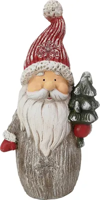 Produktbild von TrendLine Dekofigur Magnesia Schneemann 45 cm mehrfarbig