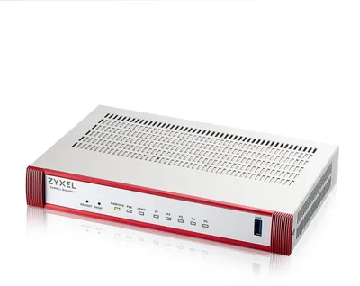 Produktbild von Zyxel USGFLEX50HP-EU0102F, 0,35 Gbit/s, 0,09 Gbit/s, 40,92 BTU/h, 15 Benutzer, 655130 h, SNMP v1, v2c, v3