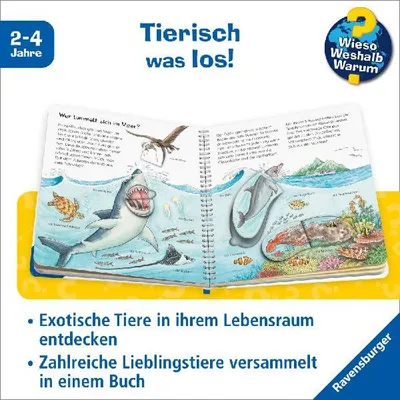 Produktbild von Wieso? Weshalb? Warum? junior, Band 73 - Tiere der Welt