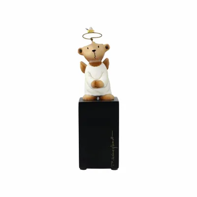 Produktbild von Goebel Figur Peter Schnellhardt - Schutzengel, Engelfigur, Artis Orbis, Porzellan, Bunt, 22 cm, 67022171