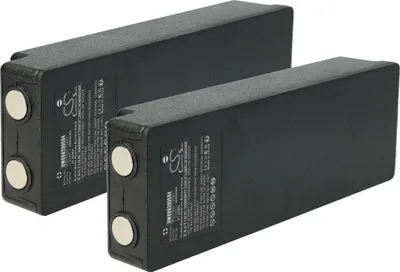 Produktbild von vhbw 2x Akku Ersatz für Scanreco RSC7220 für Industrie-Funkfernsteuerung Fernbedienung (3000 mAh, 7,2 V, NiMH) - Schwarz