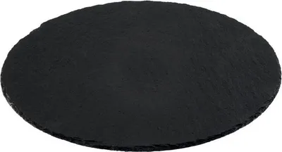 Produktbild von APS Naturschieferplatte Durchmesser: 330 mm anthrazit