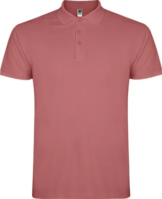 Productafbeelding van Roly - "Star" polohemd voor heren, korte mouwen, model PF4346 (XXL) (Chrysant rood)