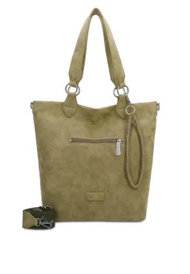 Produktbild von Fritzi aus Preußen Umhängetasche Schultertasche Rub Iggi03 Shopper Moss olivgrün