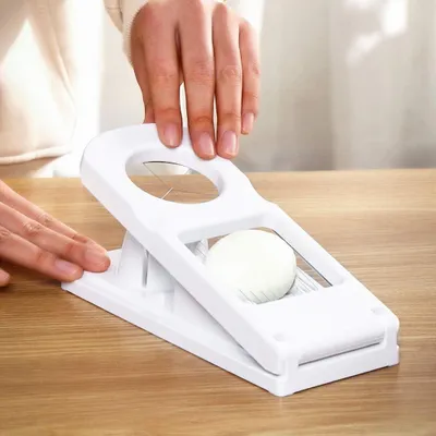 Produktbild von Eiersnijder - Eiersnijer - Eier Snijder - Eiersnijders - Champignonsnijder - Küchenbedarf - Küchenaccessoires - Eierwerkzeug - Egg Slicer