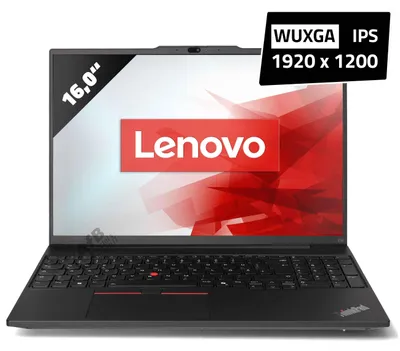 Produktbild von Lenovo ThinkPad E16 Gen 2 AMD Notebook 16 Zoll Ryzen 5 16GB 1TB SSD WUXGA Win11P