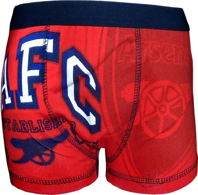Productafbeelding van Arsenal FC - Boxershorts voor jongens, model GF237 (maat 116), rood
