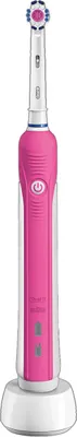 Produktbild von Oral-B Pro CrossAction 750 - Elektrische Zahnbürste - Pink