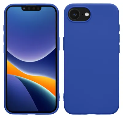 Produktbild von kwmobile Handyhülle für Apple iPhone 17e / iPhone 16e Hülle - TPU Case - Kabelloses Laden - Schutzhülle Cover in Baltik Blau