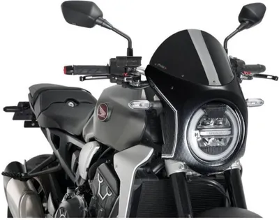 Produktbild von PUIG 3143N Retro-Verkleidungscheibe  passend fuer HONDA CB1000R NEO SPORTS CAFE Schwarz