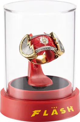 Zdjęcie produktu dla Replika pierścienia DC Comics Flash z wyświetlaczem