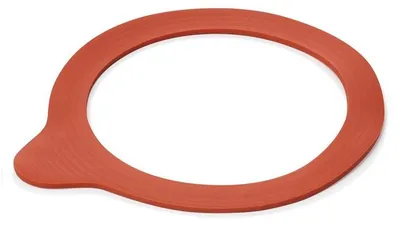 Produktbild von Weck 4011162054110, Dosendeckel, Rot, 10 Stück(e), Gummi, 6 cm