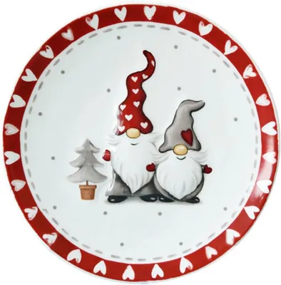 Produktbild von Keramik Weihnachten Platten Weihnachtsteller Weihnachten Teller Weihnachtsschale Vorspeise Kuchen Platten Dessert Obst Teller Servierplatten für Chips Und Dip Gemüse Süßigkeiten Snacks
