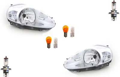 Produktbild von Scheinwerfer passend für Fiat Punto 199 07/08- Leucht. Satz Links Rechts 51840995 51840989 Johns
