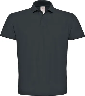 Image de Polo unie B&C ID.001, Kurzarm BC1285 (3XL) (Anthrazit)