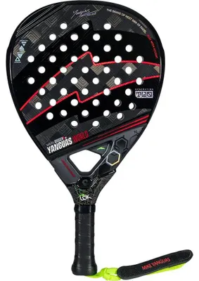 Image de Raquette de padel Lok Maxx Hype Yanguas World 2025, noire, taille unique