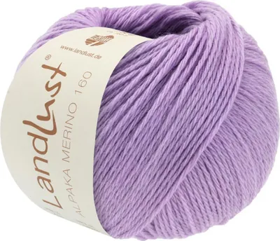 Produktbild von Lana Grossa - Landlust Alpaka Merino 160 0440 flieder