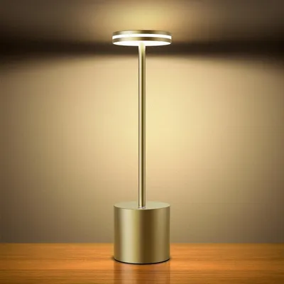 Obrázok produktu pre Nabíjateľná LED stolná lampa s bezdrôtovou batériou s kapacitou 5000 mAh