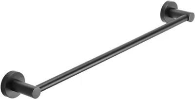 Produktbild von Runde Wandservietten für Badezimmer, Küche oder Schlafzimmer mit schwarzer Matte, 50 cm