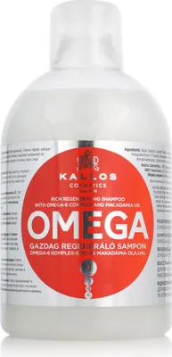 Obrázek produktu pro Kallos Omega Hair Shampoo With Omega-6 Complex And Macadamia Oil 1000 ml