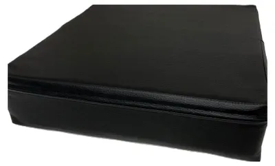 Produktbild von Sitzkissen Sitzerhöhung – Ergonomische Unterstützung – Schwarz Kunstleder