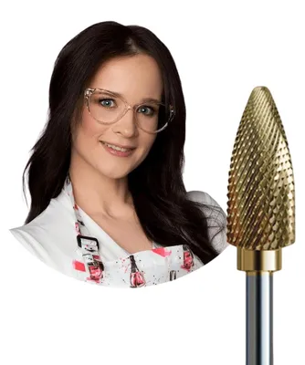 Produktbild von Frez Speedy von JustNails für Hybrid- und Gel-Anwendungen – ein sanfter Fräser