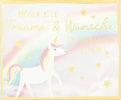 Produktbild von WUNSCHERFÜLLER Soundbox Musikschachtel für Geldgeschenke 1 Stück Mögen alle Träume & Wünsche in Erfüllung