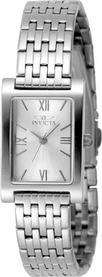 Zdjęcie produktu dla Invicta Angel 48146 Zegarek Damski - Mechanizm Kwarcowy - Stal Nierdzewna z Srebrną Tarcza - 19 mm