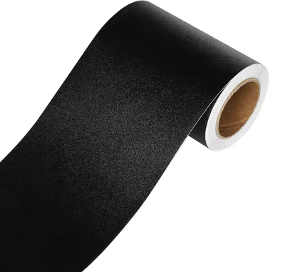 Produktbild von Wandtattoo 7.5 x 1500 cm, schwarz, wasserdichte Vinyl Wanddekoration, selbstklebend, für Badezimmer