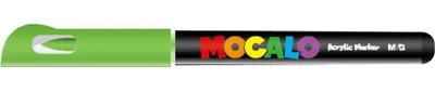 Zdjęcie produktu dla Marker akrylowy pędzelkowy Mocalo zielony jasny M&G - 503