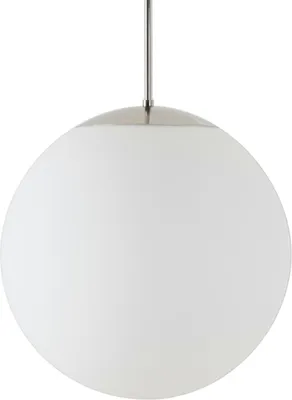 Image de OSMONT ADR62534 ADRIA P3 HP luminaire suspendu en verre acier inoxydable poli / blanc IP40 4000 K 52W LED