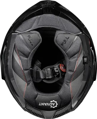 Produktbild von LS2, Klapphelm Motorrad ADVANT X Carbon Gloss Carbon, XXL