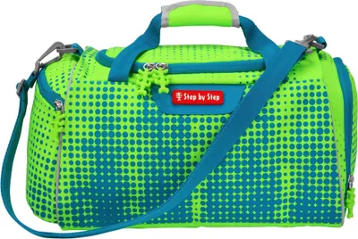Image de Step by Step sac de sport Step by Step Sports Bag Race Car Chuck vert fluo