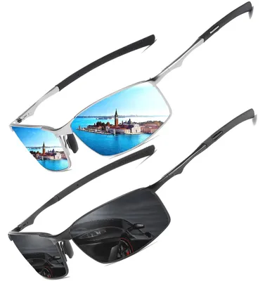 Image de Omgoods - Lunettes de soleil polarisées ultra-légères avec protection UV400