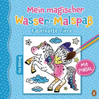 Image de Mon coloriage magique à l'eau - Animaux fabuleux