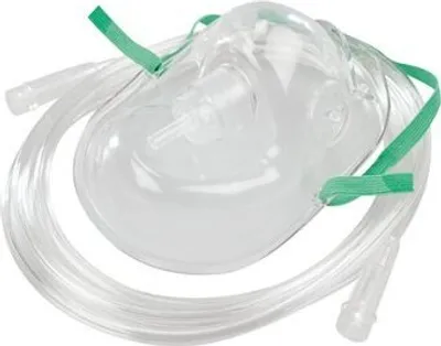 Produktbild von AEROpart Sauerstoff-Maske 1-E mit 2,1m Sicherheitsschlauch>>>>