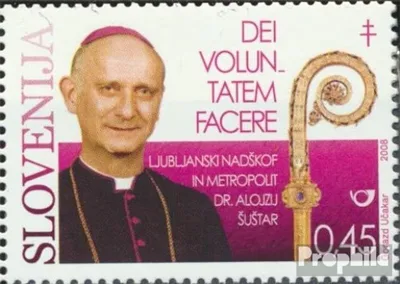 Produktbild von Briefmarken Slowenien 2008 Mi 689 (kompl.Ausg.) postfrisch Todestag A. Sustar
