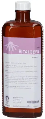 Image de Afra Vitalgeist, 500 ml en friction