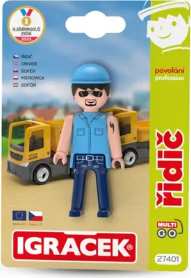 Produktbild von MultiGO Spielzeug-Fahrzeugführer – Spielfigur