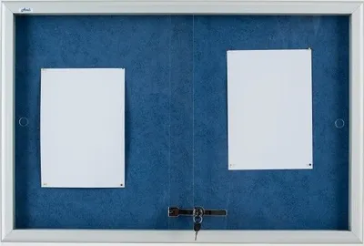 Produktbild von Schaukasten AVELI Informationen blau, 15xA4