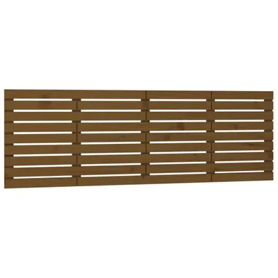 Obrázok produktu pre vidaXL Nástenné čelo Honey Brown 206x3x63 cm Masívne borovicové drevo