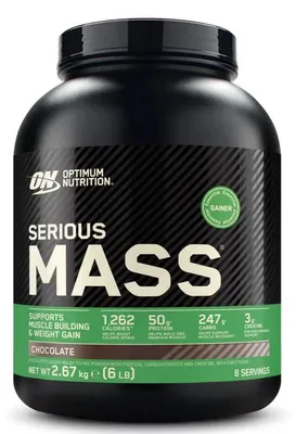 Produktbild von Optimum Nutrition Serious Mass 2660g Vanille