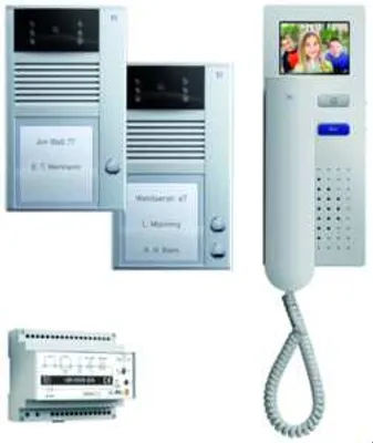 Produktbild von TCS eco:set Video, Aufputz, Zweifamilienhaus, PVC1420-0010, PVC1420-0010