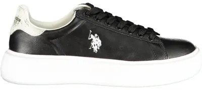 Produktbild von Damen Sportschuh Schwarz mit Kontrastdetails & Wechselfußbett