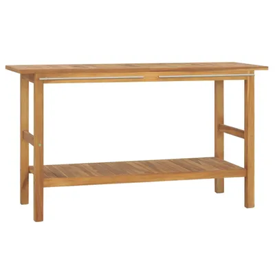 Produktbild von Waschtisch Massivholz Teak 132x45x75cm